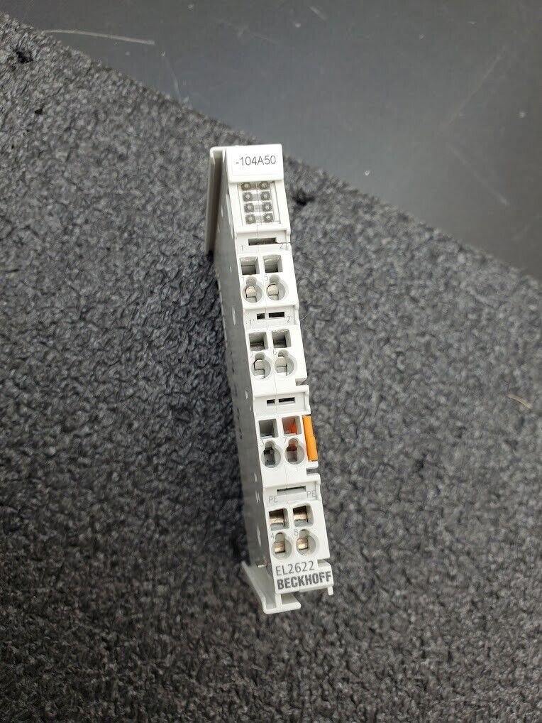 Beckhoff EL2622  EL 2622 2x Relay up to 230VAC AC/DC 2A Switching Current Induct