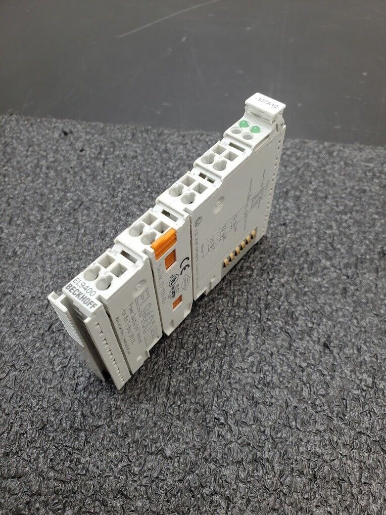 Beckhoff EL9400 Power Supply Terminal 24V DC For E-Bus