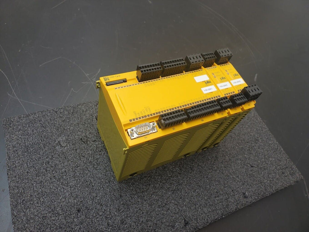 Pilz Safety PLC PNOZ m1p 773100 m01p mo4p Working Pull Fieldbus 24VDC DIN Rail