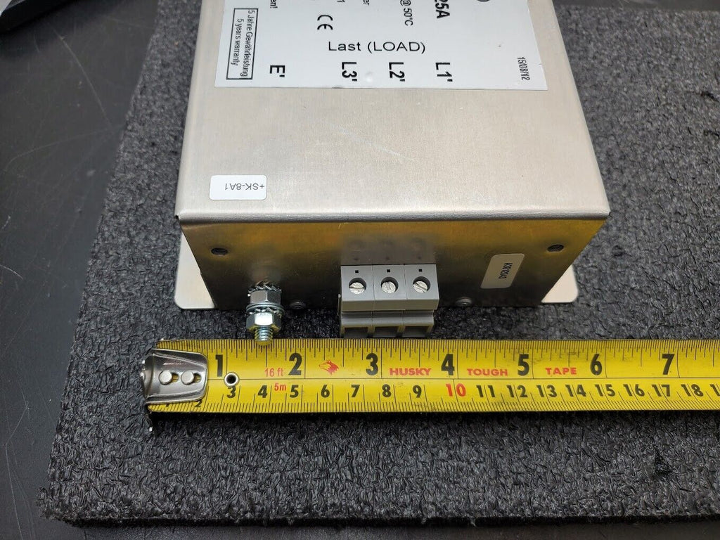 EPA NF 25 Netzfilter 3PH 3-Phase Line Filter 480VAC, 25A