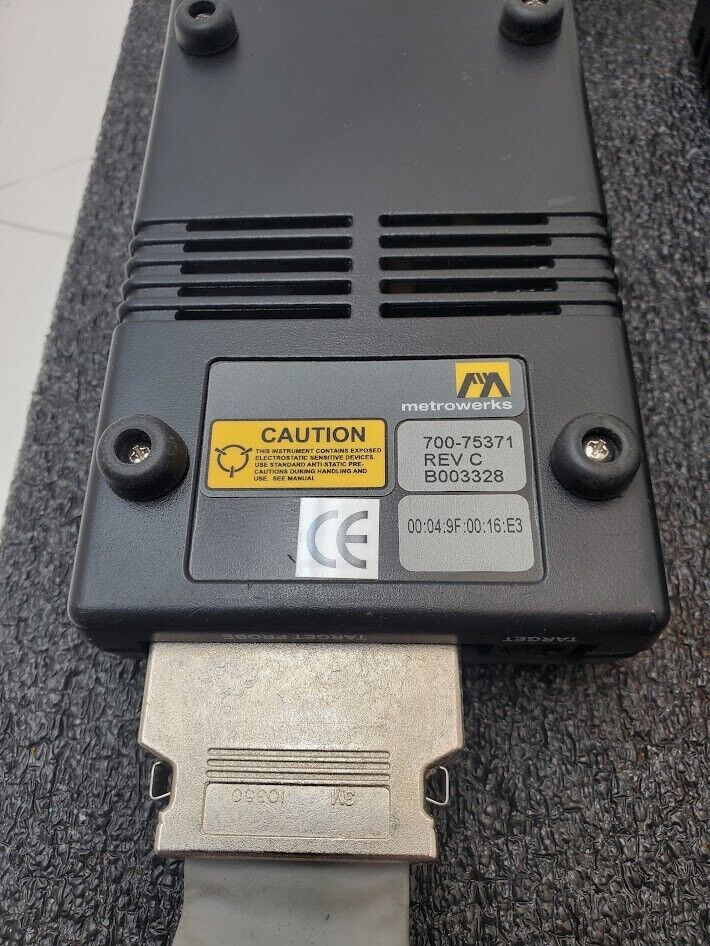 Metrowerks PowerTAP PRO 700-75371 Rev C + PPC JTAG ProbeTip 700-75368 Rev 01A
