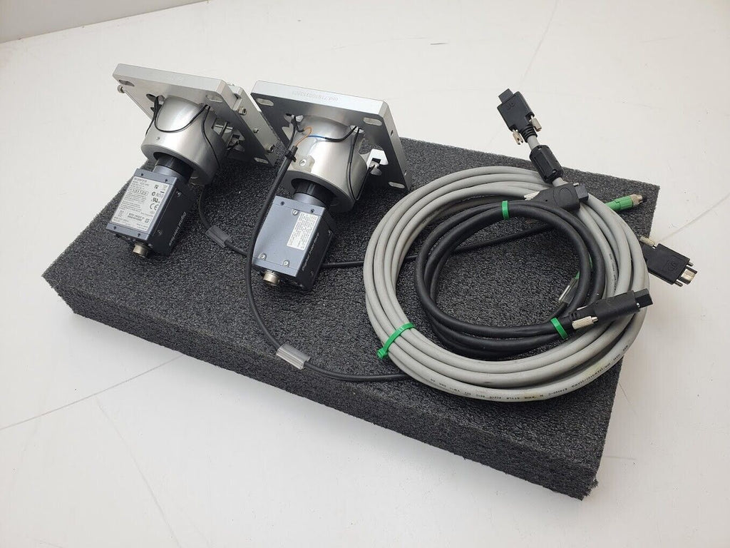 2x SONY XCD-V60 Industrial Black and White Camera 300k pixels Tamron 1:2.8 50mm