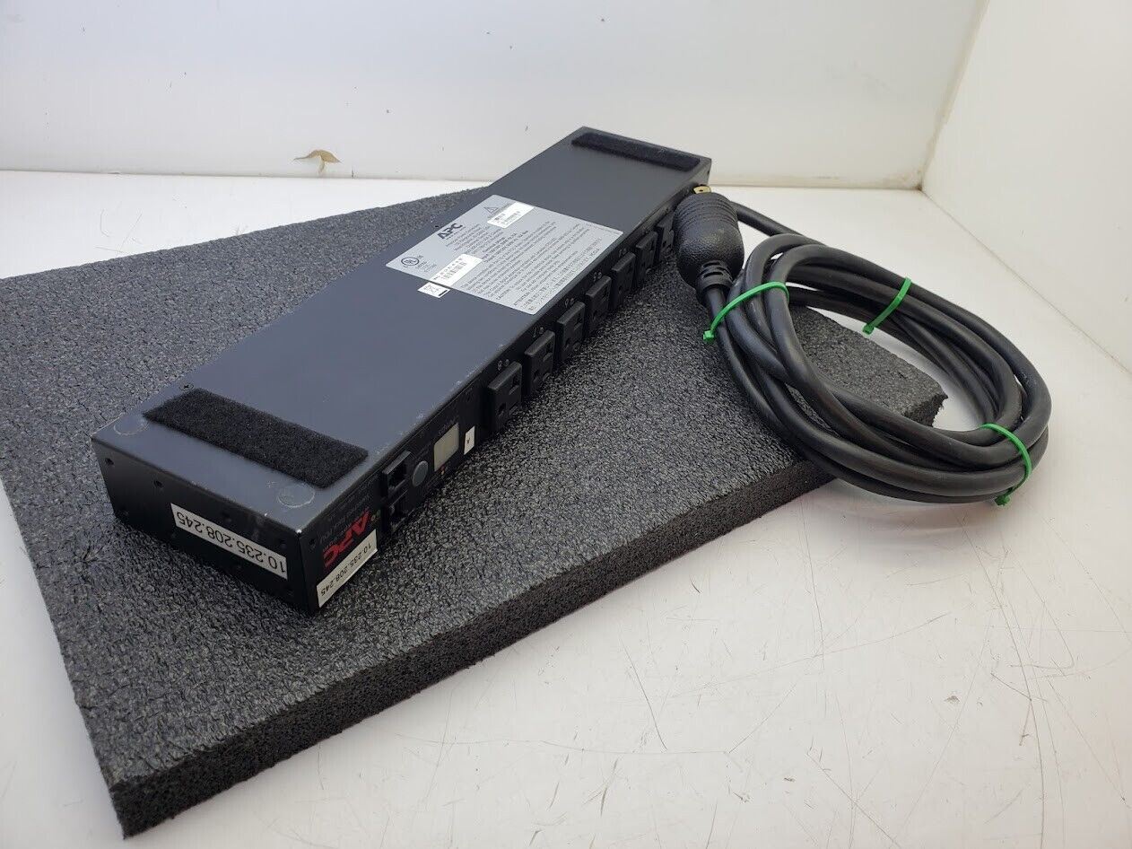 APC AP7901 Switched Rack PDU 1U 16A 120V Rack Mountable NEMA L5-20P Plug