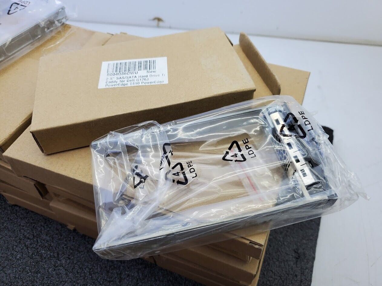 Lot of 26 G176J For Dell 2.5" Hard Drive Caddy Tray R630 R715 R815 R730 R810