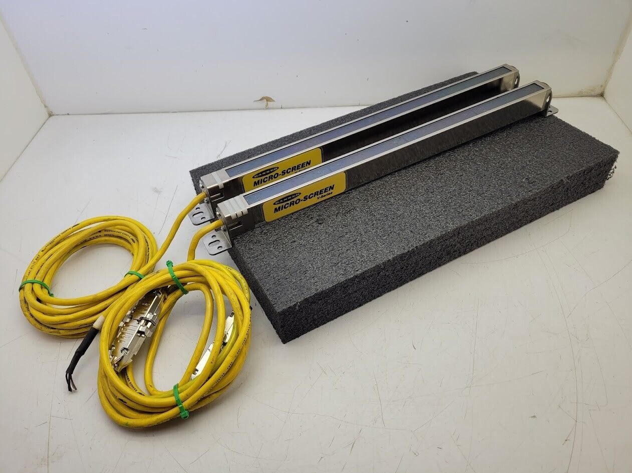 Banner USE1612NI & USR1612NI MICRO-SCREEN 16" Light Curtain Screen Set