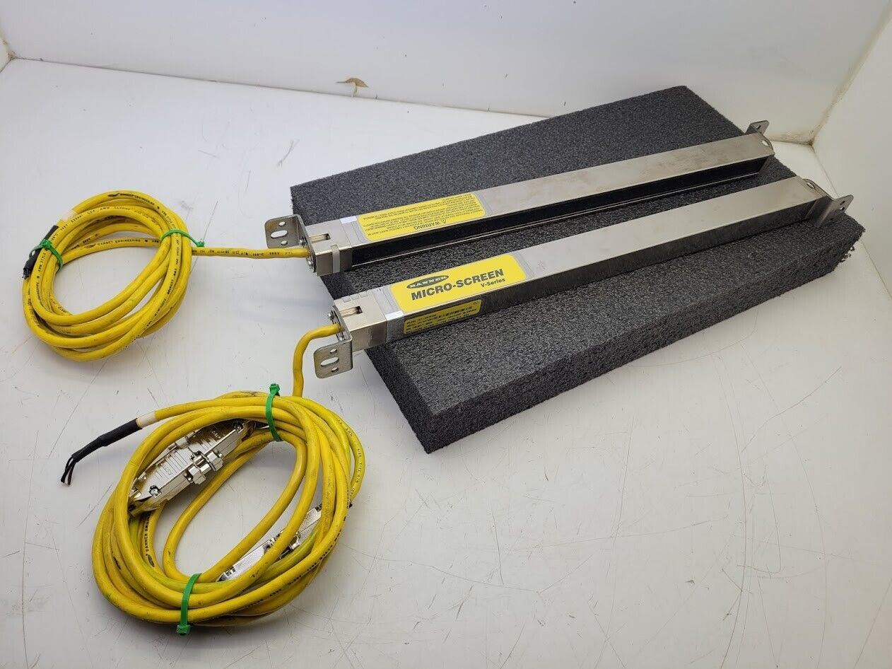 Banner USE1612NI & USR1612NI MICRO-SCREEN 16" Light Curtain Screen Set