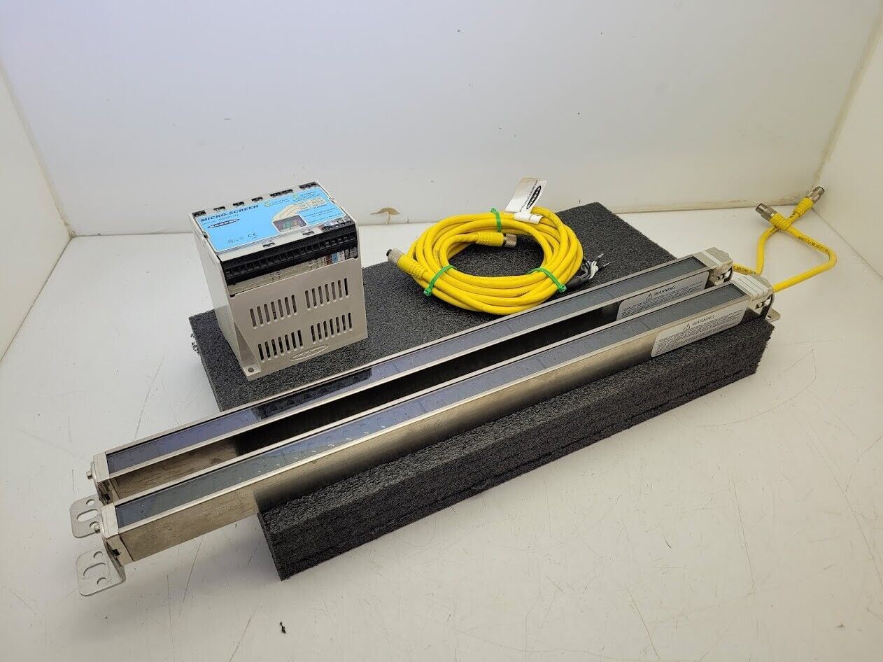 Banner USE2012NP2 & USR2012NP2 MICRO-SCREEN 20" Light Curtain Screen Set