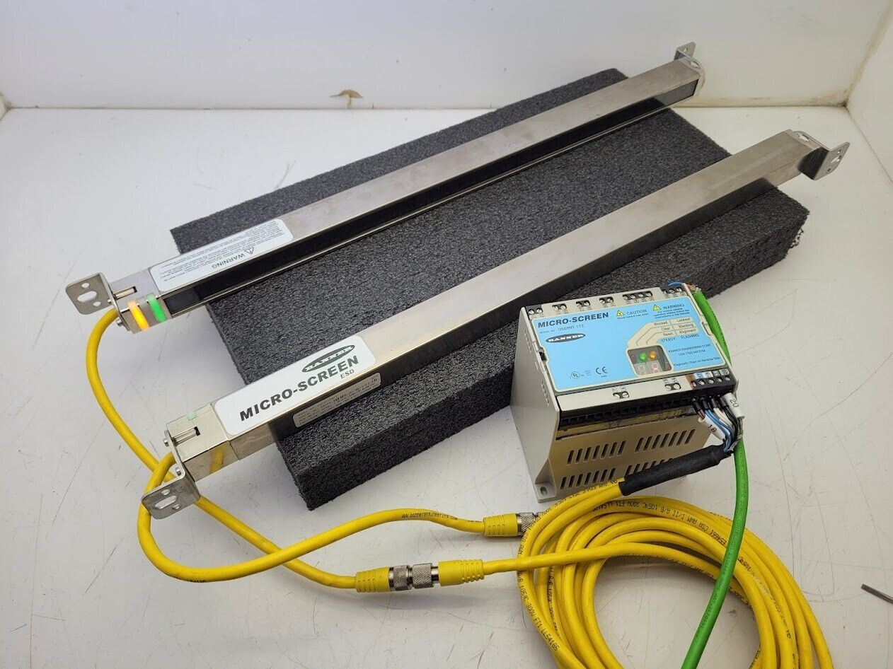 Banner USE2012NP2 & USR2012NP2 MICRO-SCREEN 20" Light Curtain Screen Set