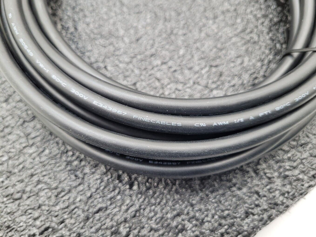 FINECABLES E343967 12Pin M12 Barrel Right Angle Male 12 Conductor New Pigtail 6M