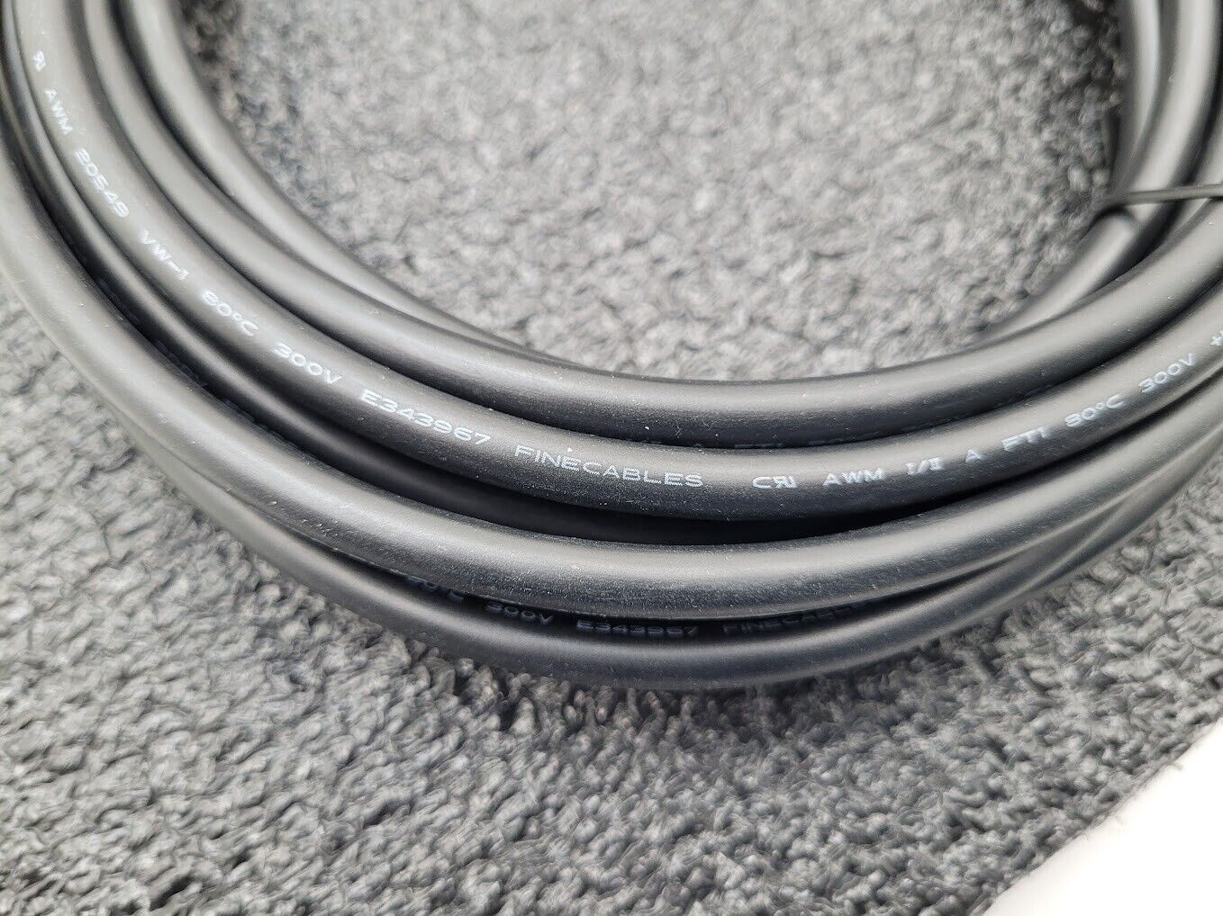 FINECABLES E343967 12Pin M12 Barrel Right Angle Male 12 Conductor New Pigtail 6M