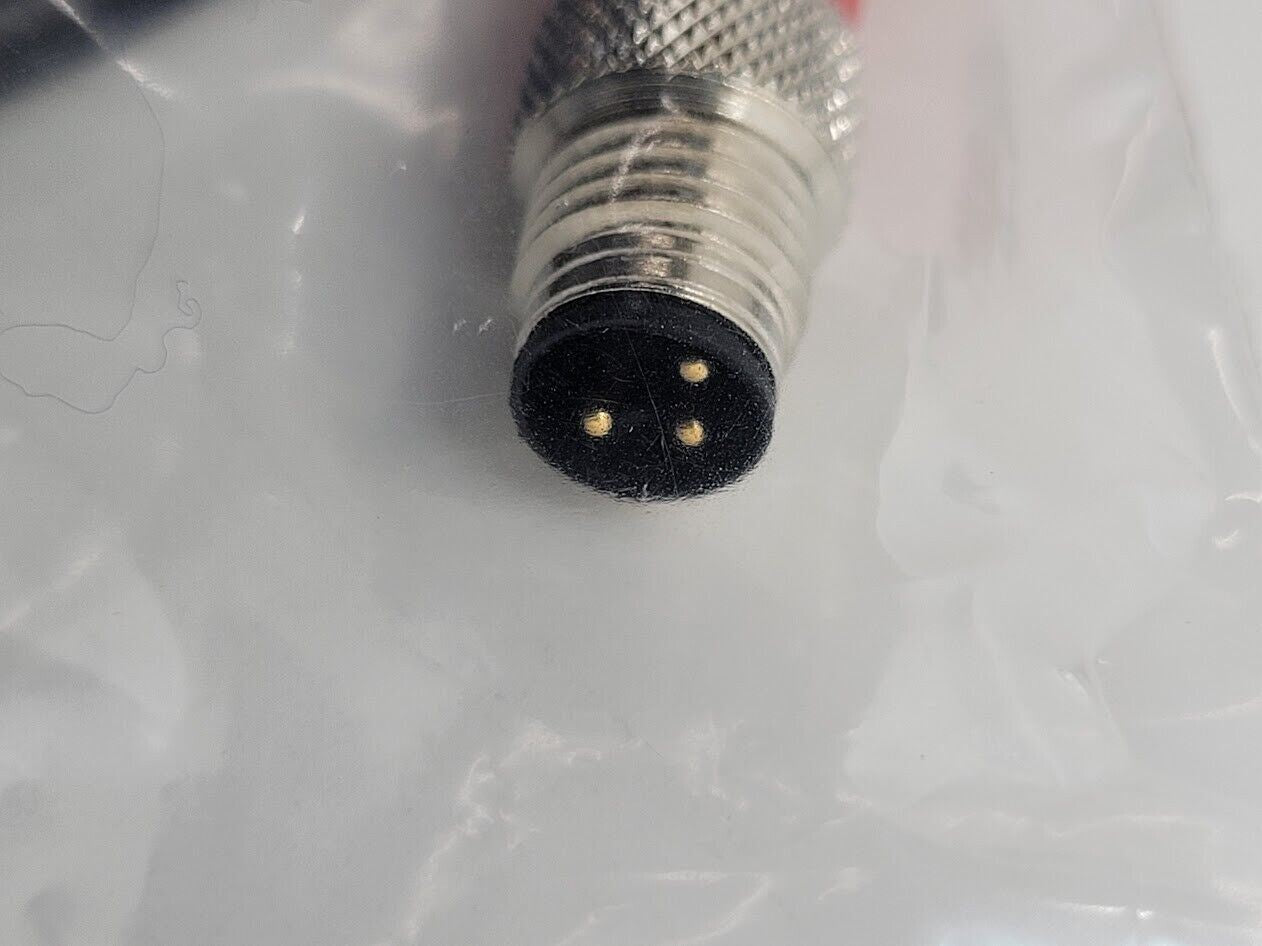 2x Turck Pico Fast PSG 3M-2/S760/S1055 M8 Male 3 Pin Pigtail Breakout Cordset