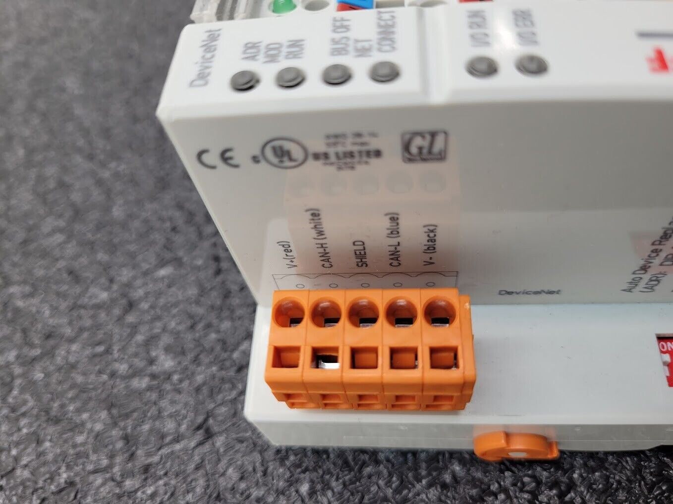 Beckhoff BK5220 DeviceNet Bus Coupler 24VDC 125/250/500 kBaud DIN Rail Mount