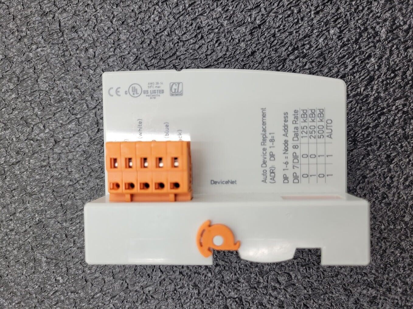 Beckhoff BK5220 DeviceNet Bus Coupler 24VDC 125/250/500 kBaud DIN Rail Mount