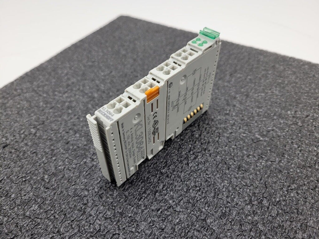 Beckhoff KL3064 4x Analog Input Single Ended 0-10V min 200KOhm KL 3064