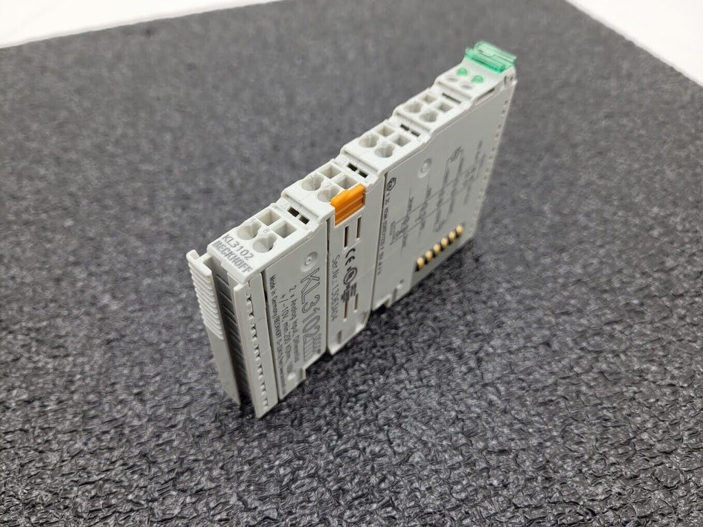 Beckhoff KL3102 2-Channel Analog Input Module Differential +/- 10V min 200 KOhm