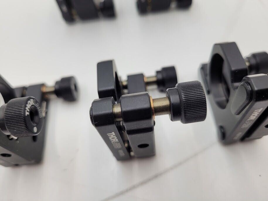 Lot of 6 Thorlabs Laser Lens KS1 Ø1" Precision Kinematic Mirror Mount KM100