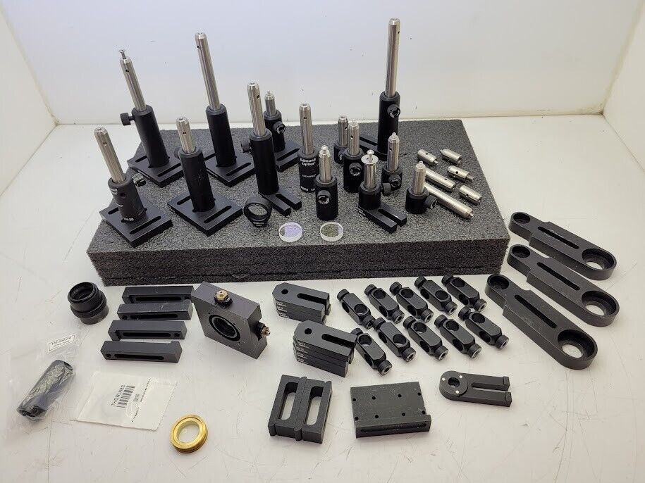 Lot of Thorlabs Laser Lens Posts Mounts Holders Brackets Mounting Bases .5" Rods