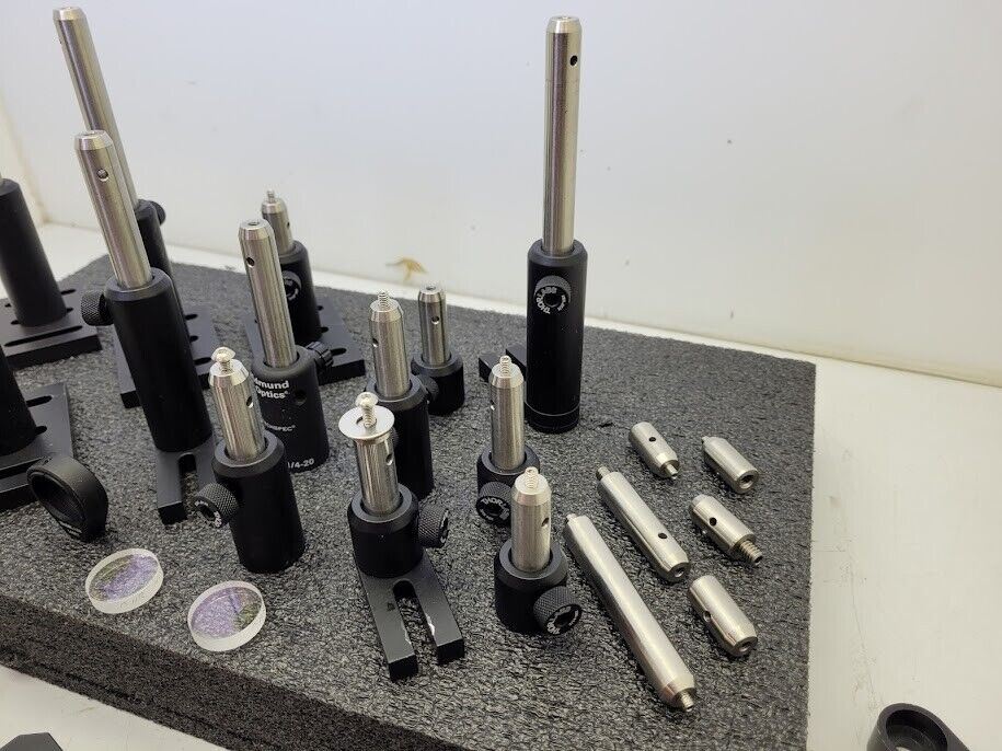 Lot of Thorlabs Laser Lens Posts Mounts Holders Brackets Mounting Bases .5" Rods