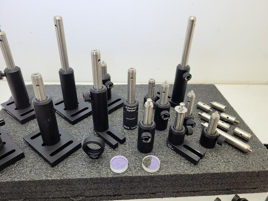 Lot of Thorlabs Laser Lens Posts Mounts Holders Brackets Mounting Bases .5" Rods