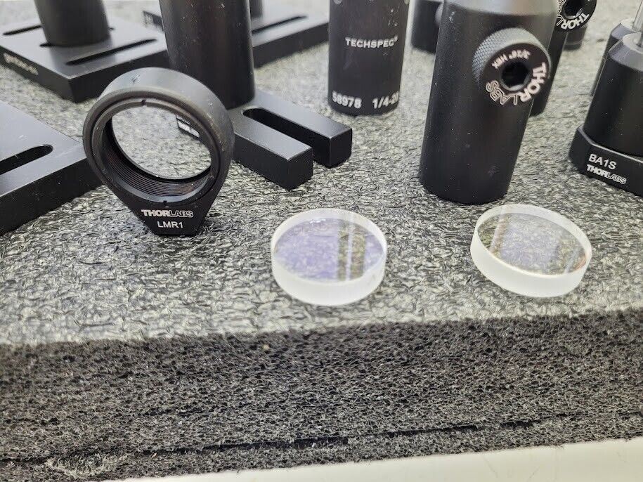 Lot of Thorlabs Laser Lens Posts Mounts Holders Brackets Mounting Bases .5" Rods