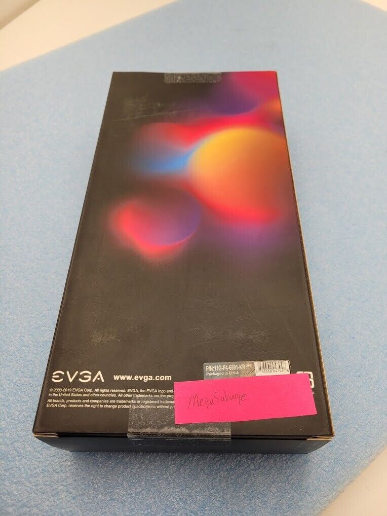 EVGA NVIDIA GeForce GTX 1080 Ti 11GB GDDR5X Graphics Card (11G-P4-6591-KR)