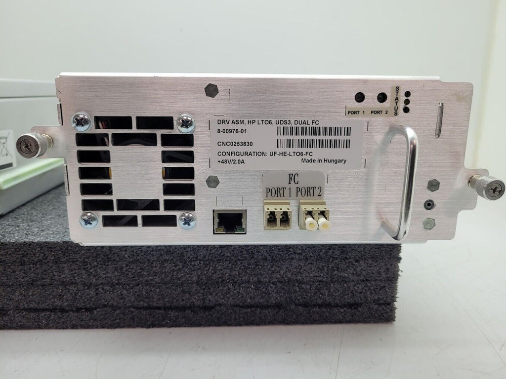 2x Quantum/HP LTO6 UDS3 FC Tape Drive 8Gb for I500/I2000/I6000 8-00976-01 Set B