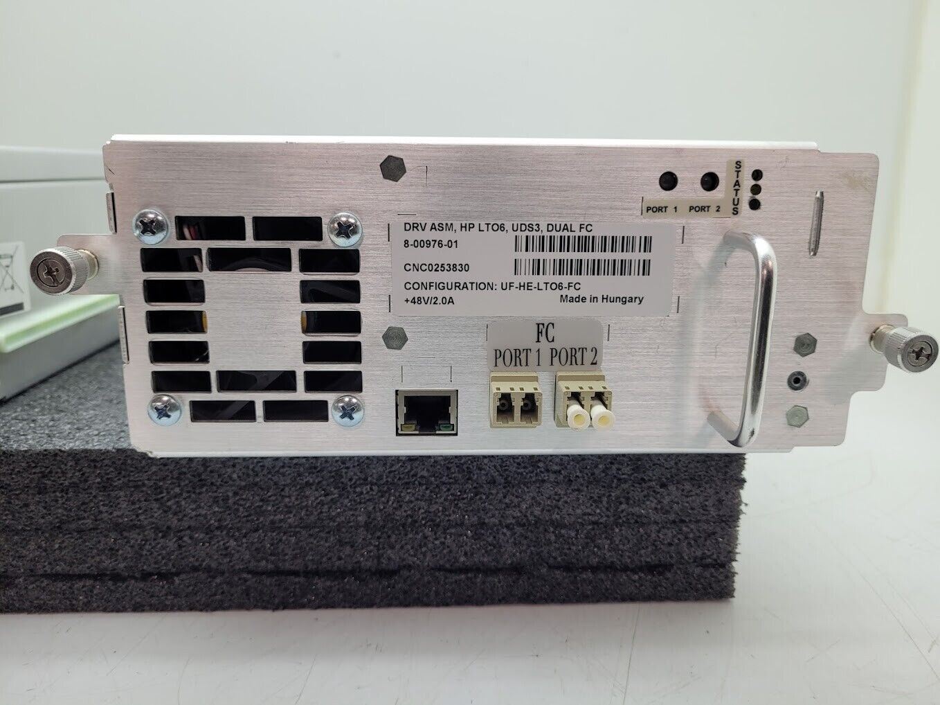 2x Quantum/HP LTO6 UDS3 FC Tape Drive 8Gb for I500/I2000/I6000 8-00976-01 Set B