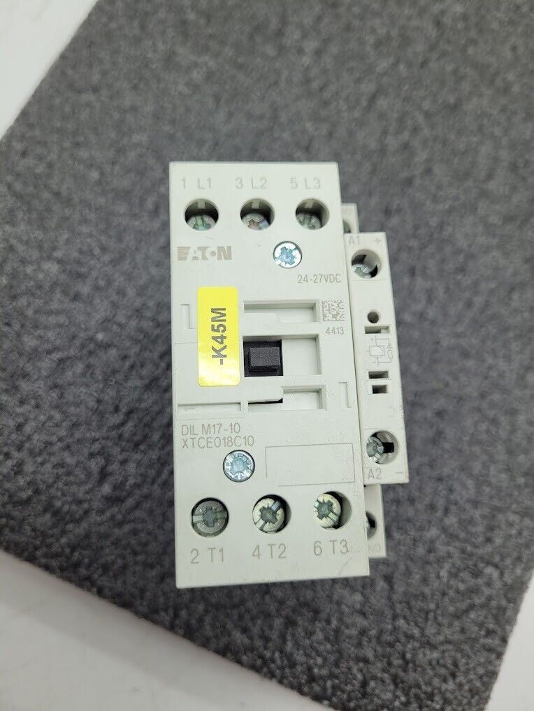 Eaton DIL M17-10 3PH AC Contactor 8-18A 5-12kW 1-15HP 115-600V 24VDC Coil