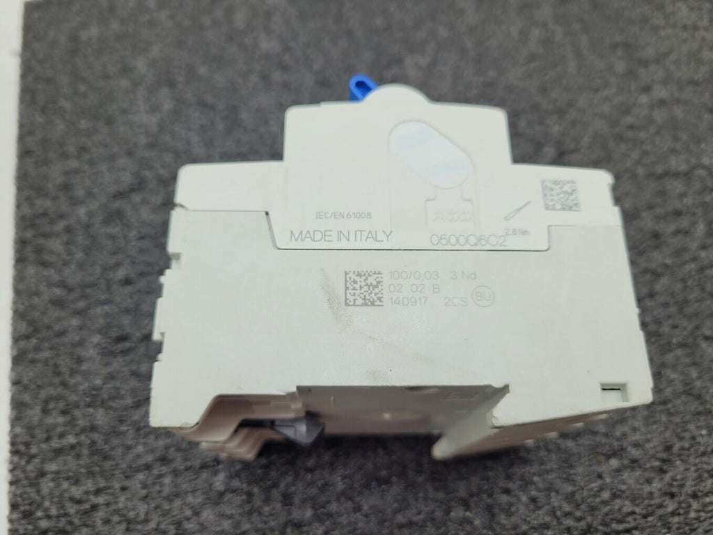 ABB F204 A 4-Pole Circuit Breaker 240V Leakage Residual Current Switch