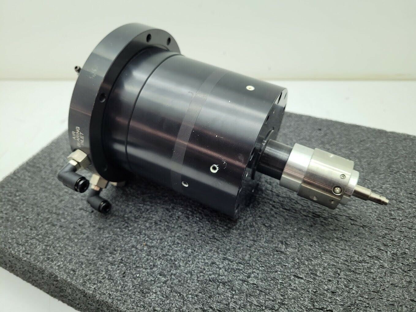 Professional Instruments 6565 Air Bearing Spindle Tested Spins Smoothly A