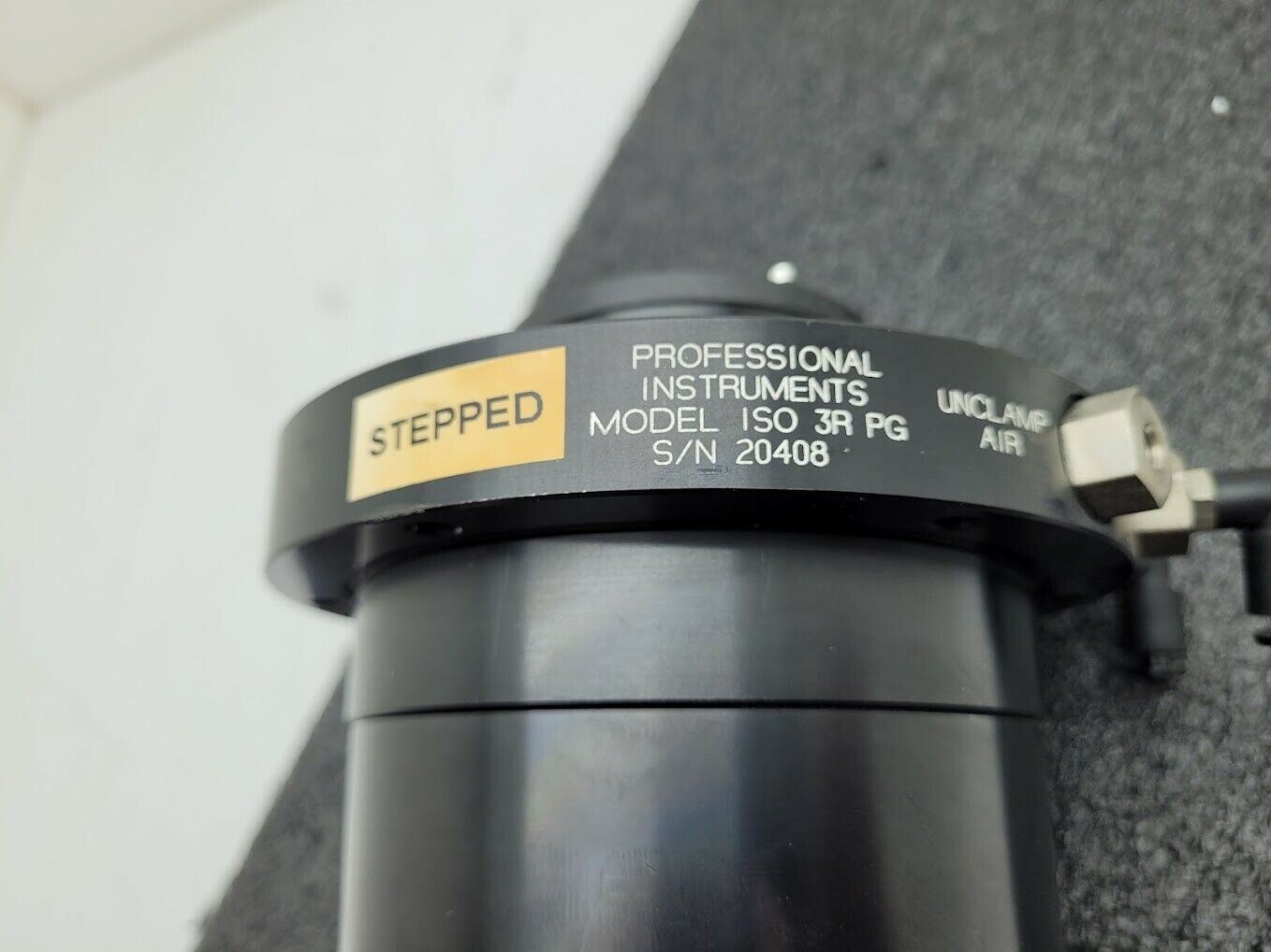 Professional Instruments 6565 Air Bearing Spindle Tested Spins Smoothly A