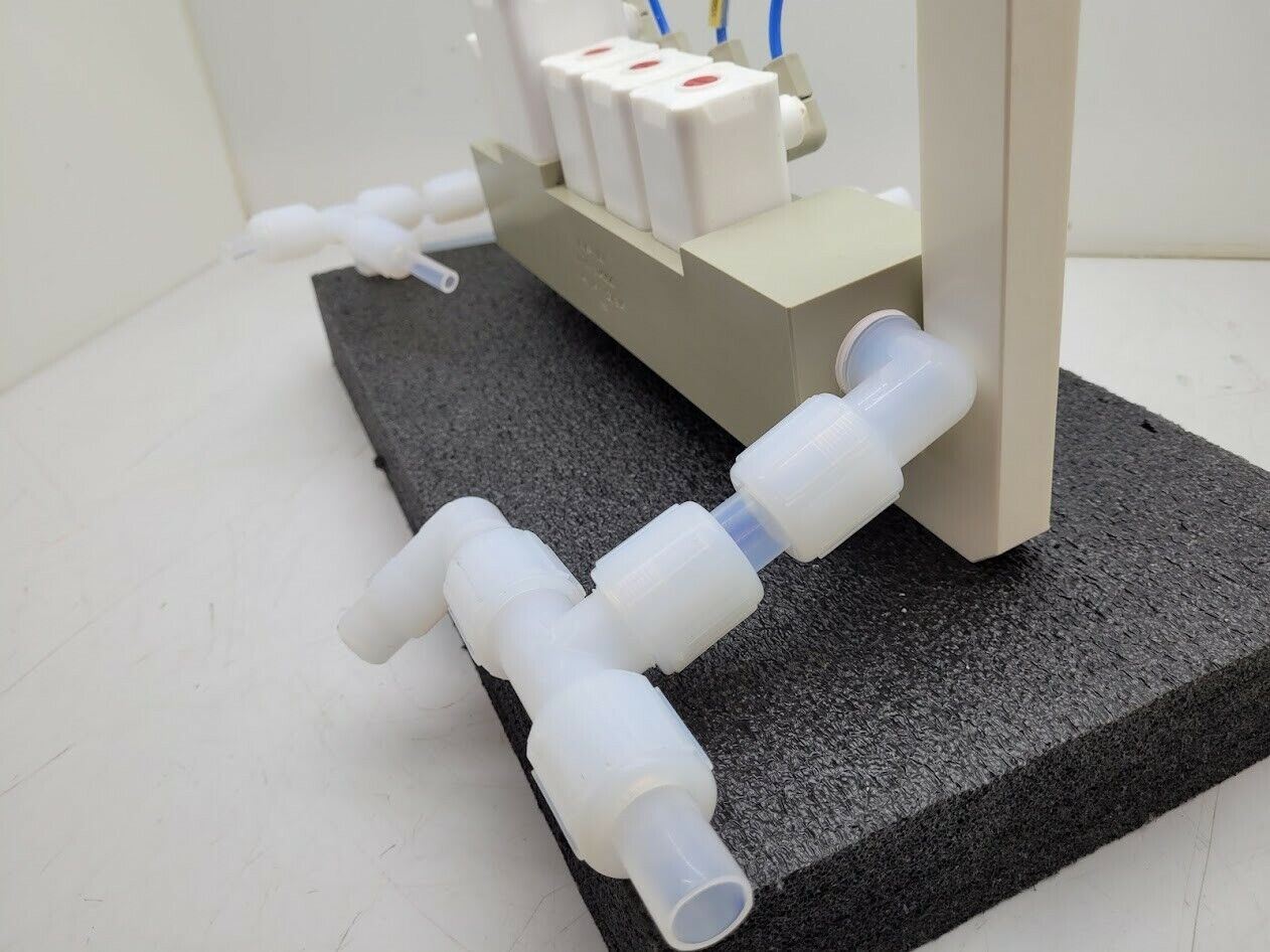 Gemu 5 Valve Diaphragm Shutoff Manifold Valve Air Open Spring Close PN4 PP