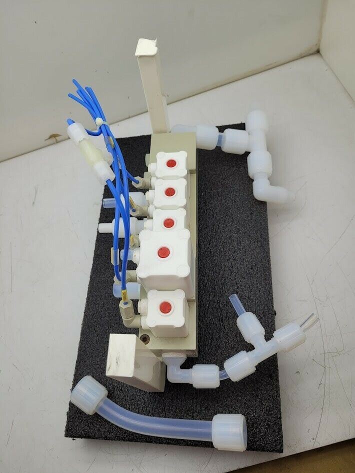 Gemu 5 Valve Diaphragm Shutoff Manifold Valve Air Open Spring Close PN4 PP