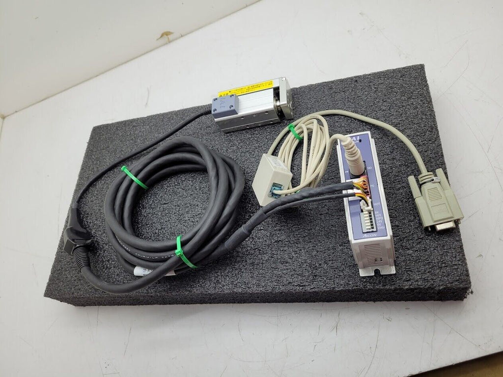 IAI Robo Cylinder Mini Table Linear Actuator 30mm Stroke w/ Acon Asel Controller
