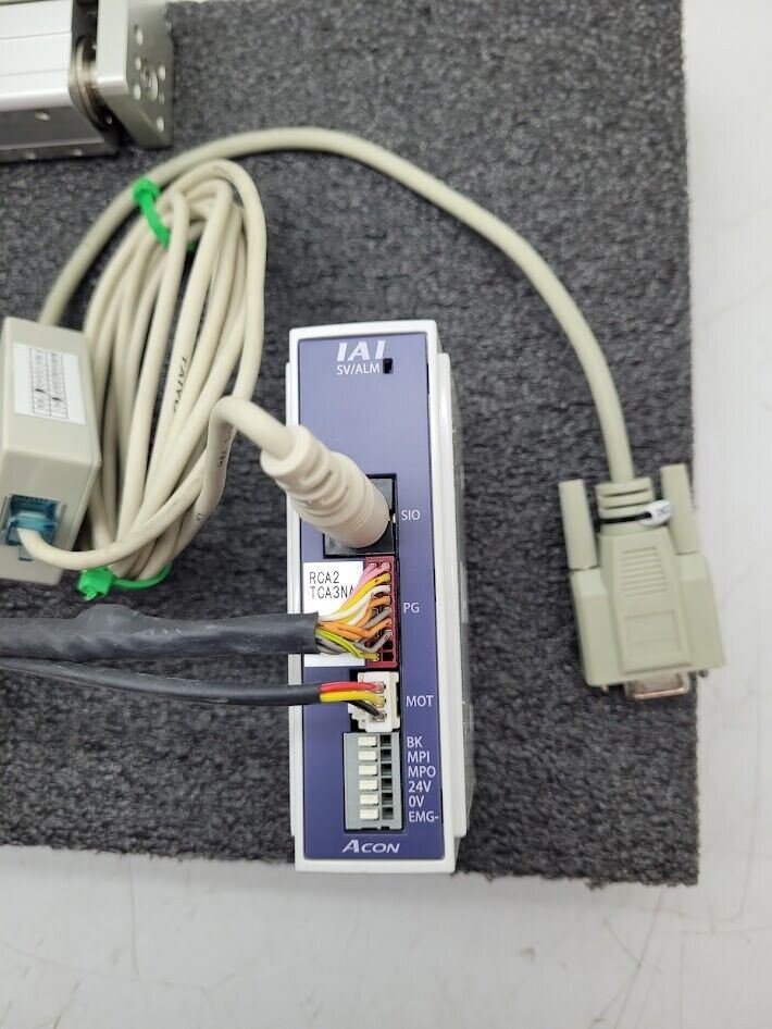 IAI Robo Cylinder Mini Table Linear Actuator 30mm Stroke w/ Acon Asel Controller