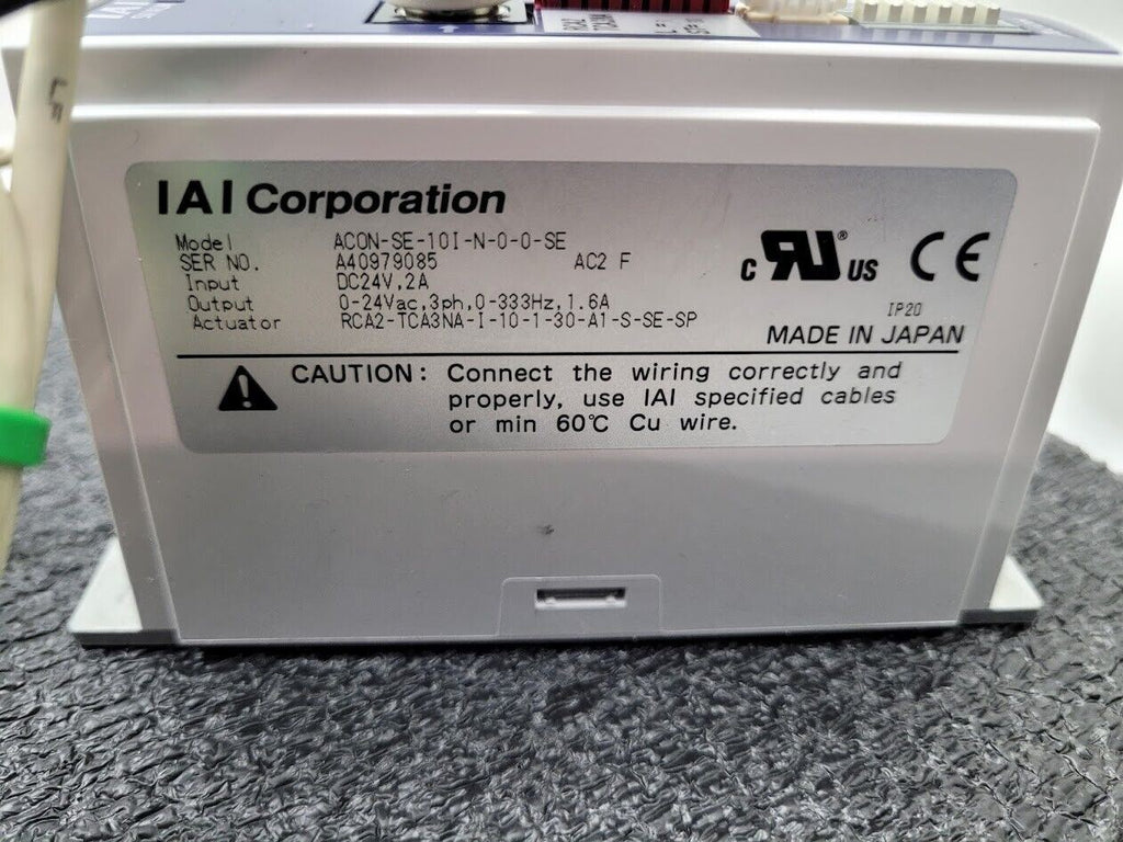 IAI Robo Cylinder Mini Table Linear Actuator 30mm Stroke w/ Acon Asel Controller