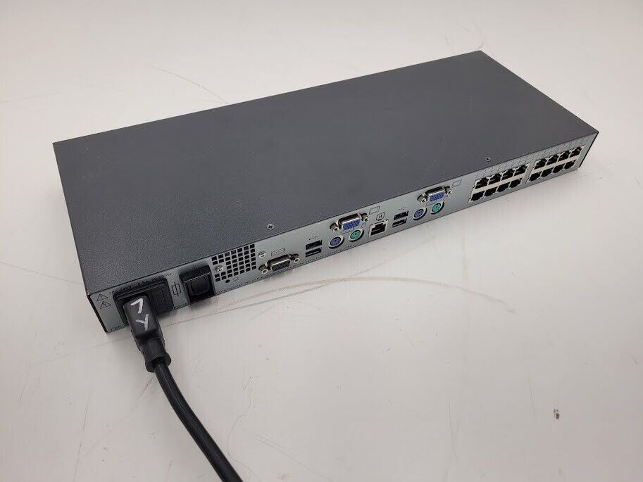 HP AF617A 16-Port External KVM Analog Switch Server Console 513736-001 USB PS2