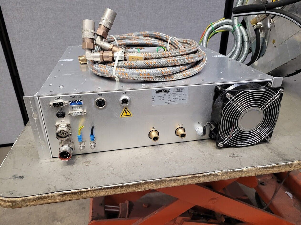 Muegge Microwave Power Supply and Magnetron Sputtering Head 3kW 2.45GHz