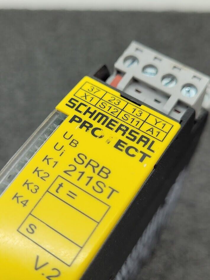 Schmersal Safety Relay SRB 211ST-24V (V.2) 101208309 AOPD Signal Processing Unit
