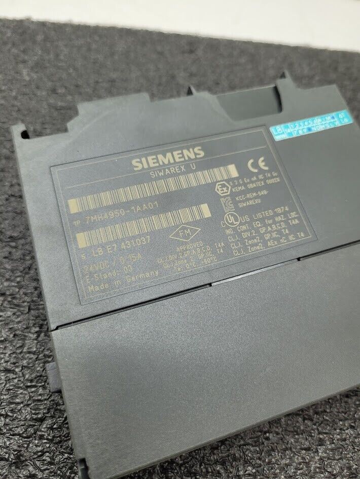 Siemens Simatic SIWAREX U 7MH4950-1AA01 Weighing Module Working Pull Quick Ship