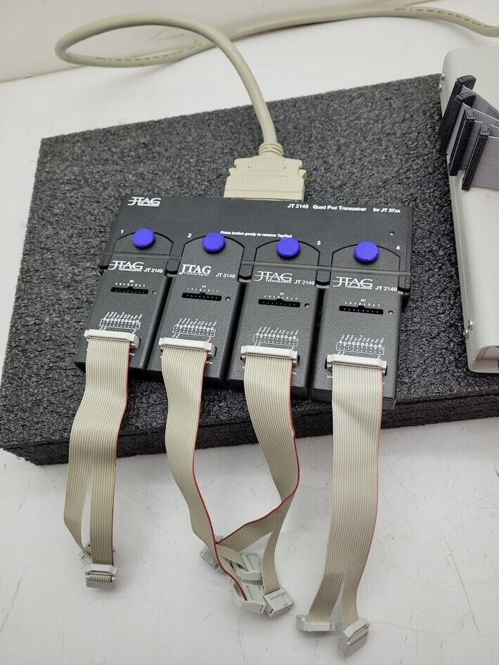 JTAG JT2148 + JT3717 TSI Boundary Scan Controller JT2149 Pods Cables Power On A