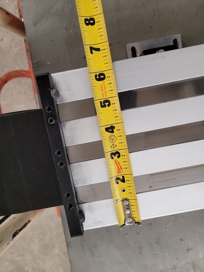 BAHR DSZ 160 1408291-10-1 Linear Belt Drive Actuator 18mm Shaft 800mm Travel