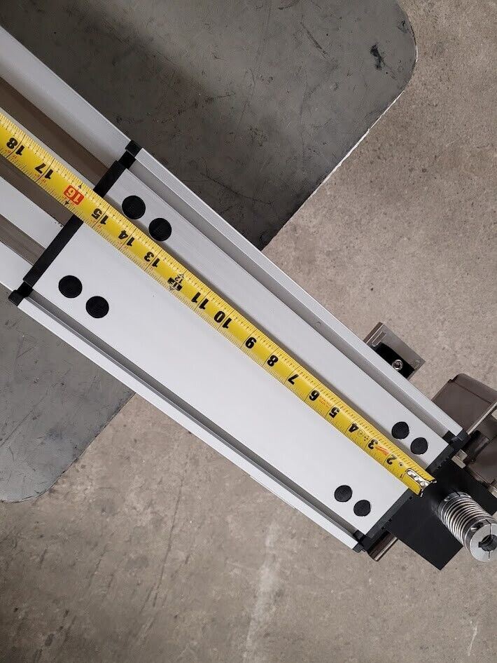 BAHR DSZ 160 1408291-10-1 Linear Belt Drive Actuator 18mm Shaft 800mm Travel