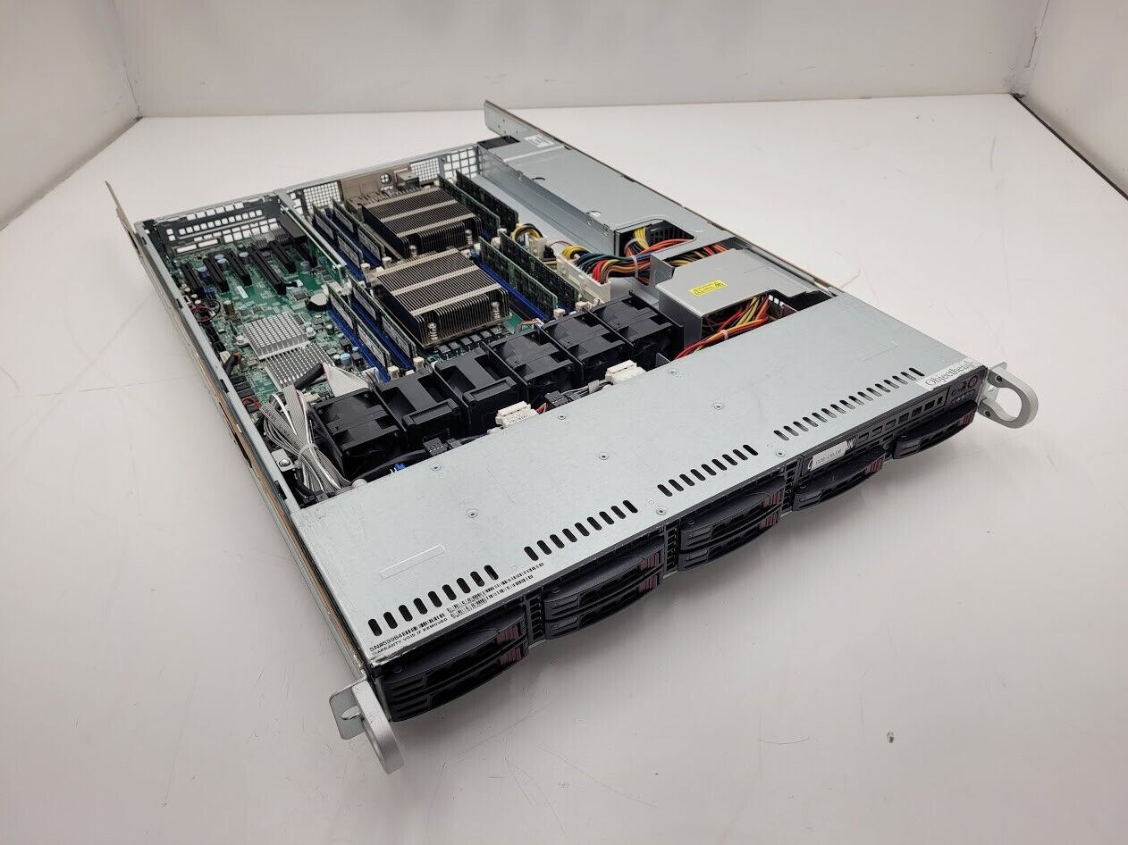 SuperMicro X9DRH-7TF E-ATX MotherBoard 2x E5-2620 v2 64Gb Ram 8 Bay SFF No Lid