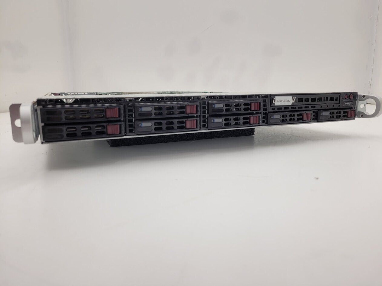 SuperMicro X9DRH-7TF E-ATX MotherBoard 2x E5-2620 v2 64Gb Ram 8 Bay SFF No Lid