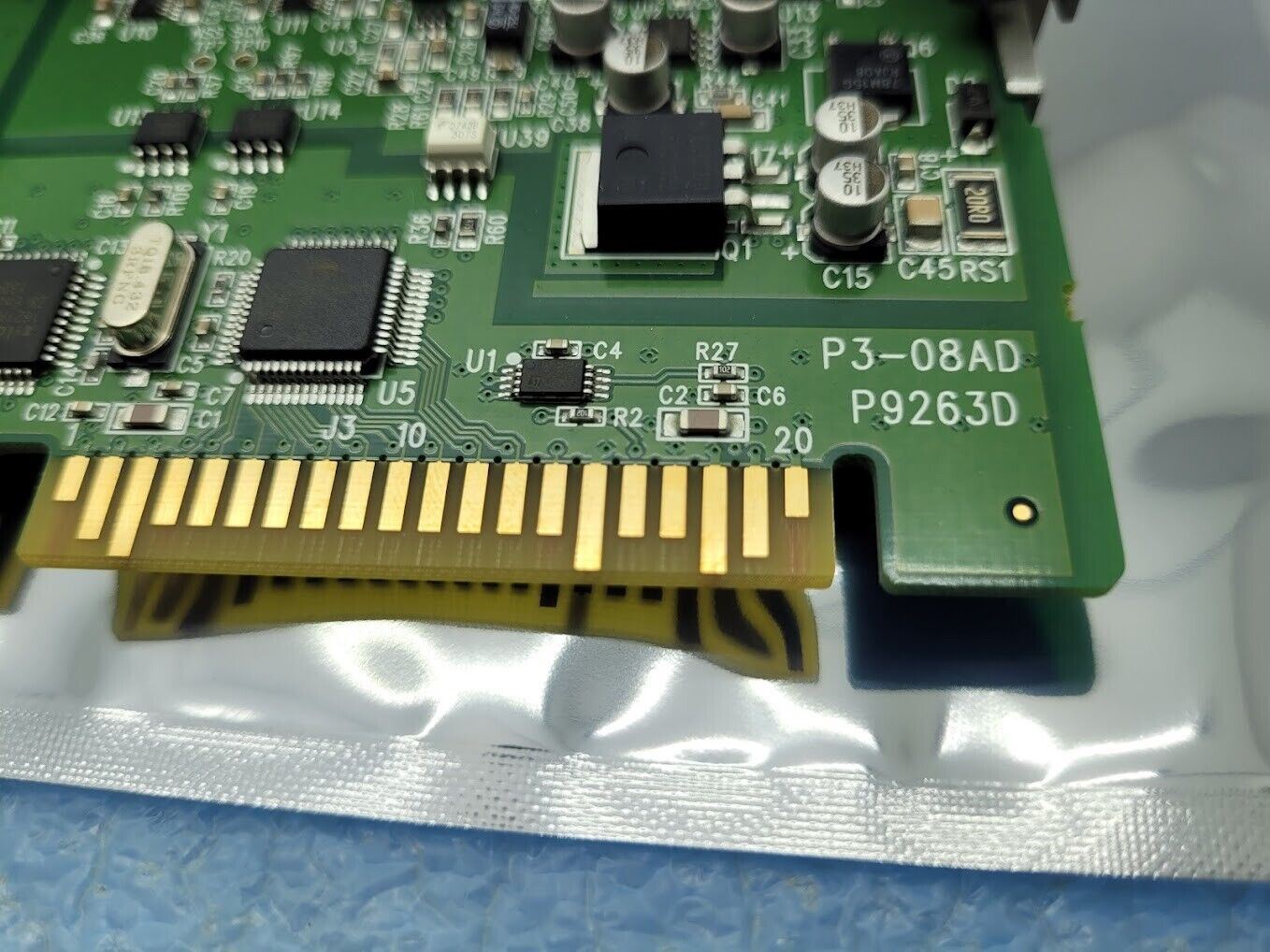 Automation Direct P3-08AD / P308AD Analog Input Module Working Pull, Quick Ship