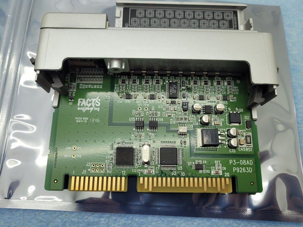 Automation Direct P3-08AD / P308AD Analog Input Module Working Pull, Quick Ship