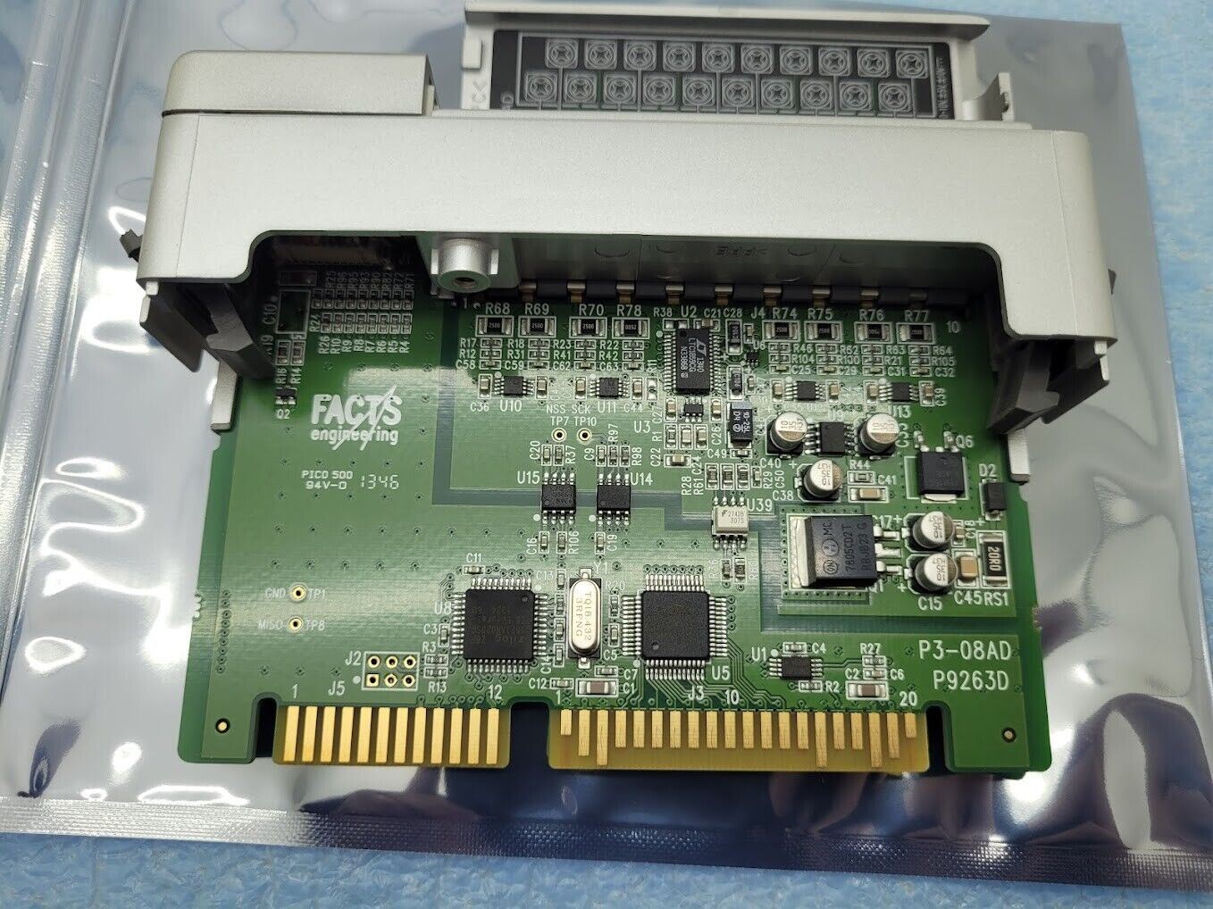 Automation Direct P3-08AD / P308AD Analog Input Module Working Pull, Quick Ship