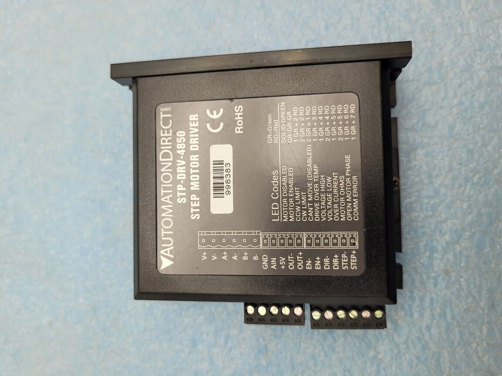Automation Direct STP-DRV-4850 Stepper Motor Drive SureStep DC Microstepping