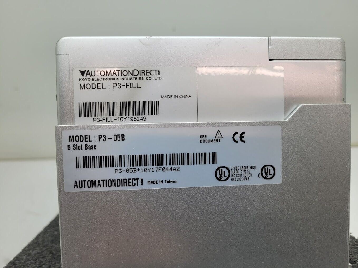 Automation Direct P3-05B P305B PLC Mainframe Backplane Productivity 3000 Unit B